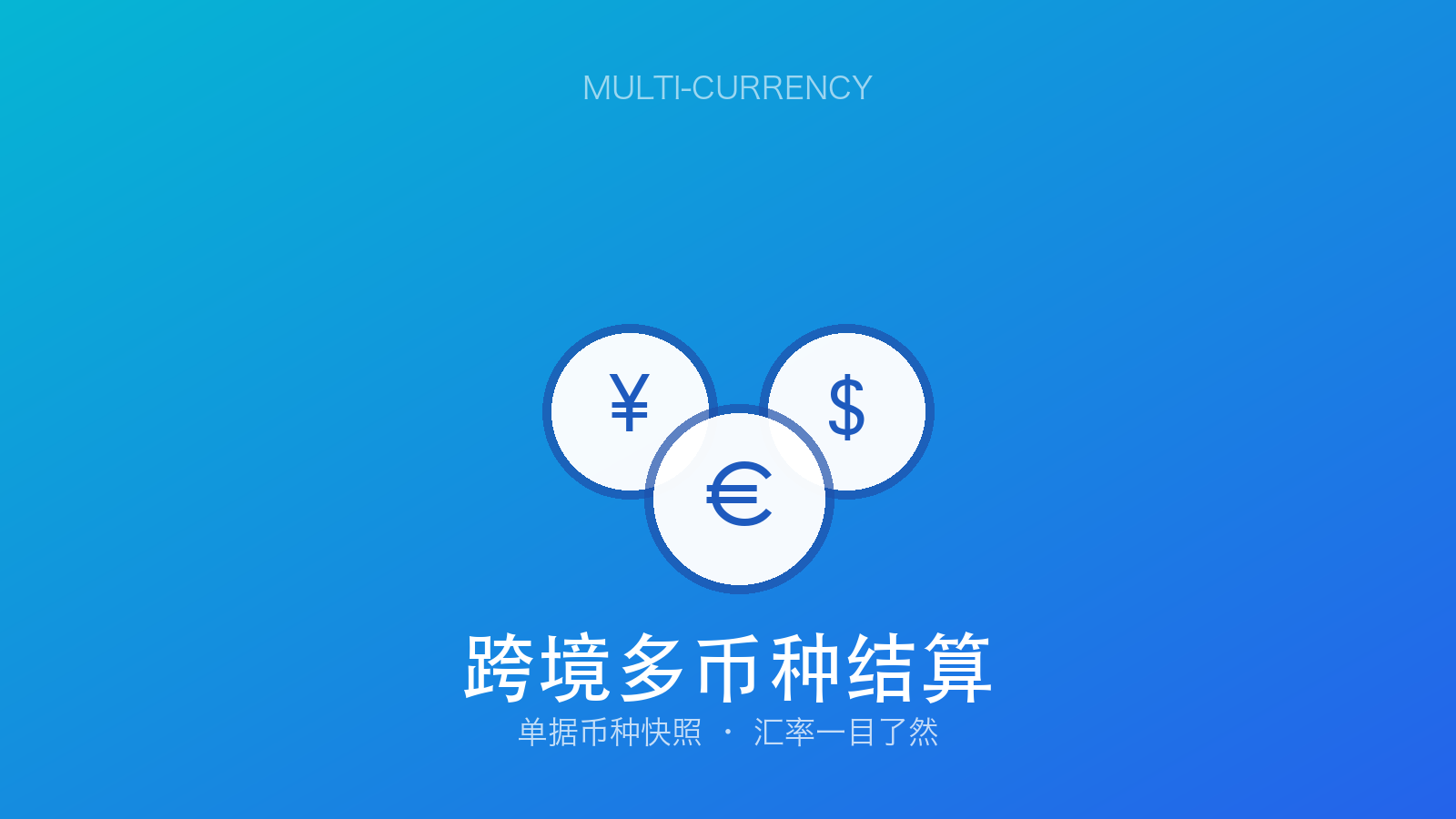 出口多币种结算？数据底座兜底